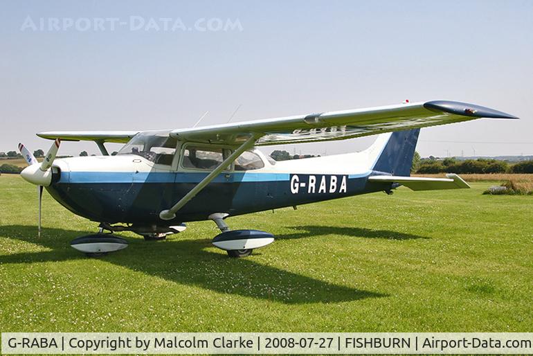 G-RABA, 1972 Reims FR172H Reims Rocket C/N 0292, Reims FR172H Reims Rocket at Fishburn Airfield, UK in 2009. Previously D-ECSE.