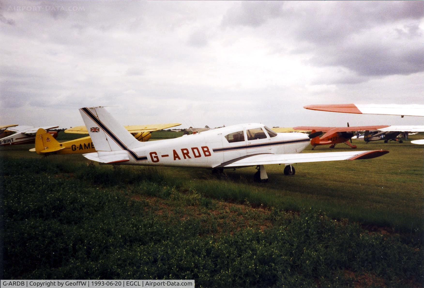 G-ARDB, 1960 Piper PA-24-250 Comanche C/N 24-2166, Taken at a Vintage Piper Fly-in