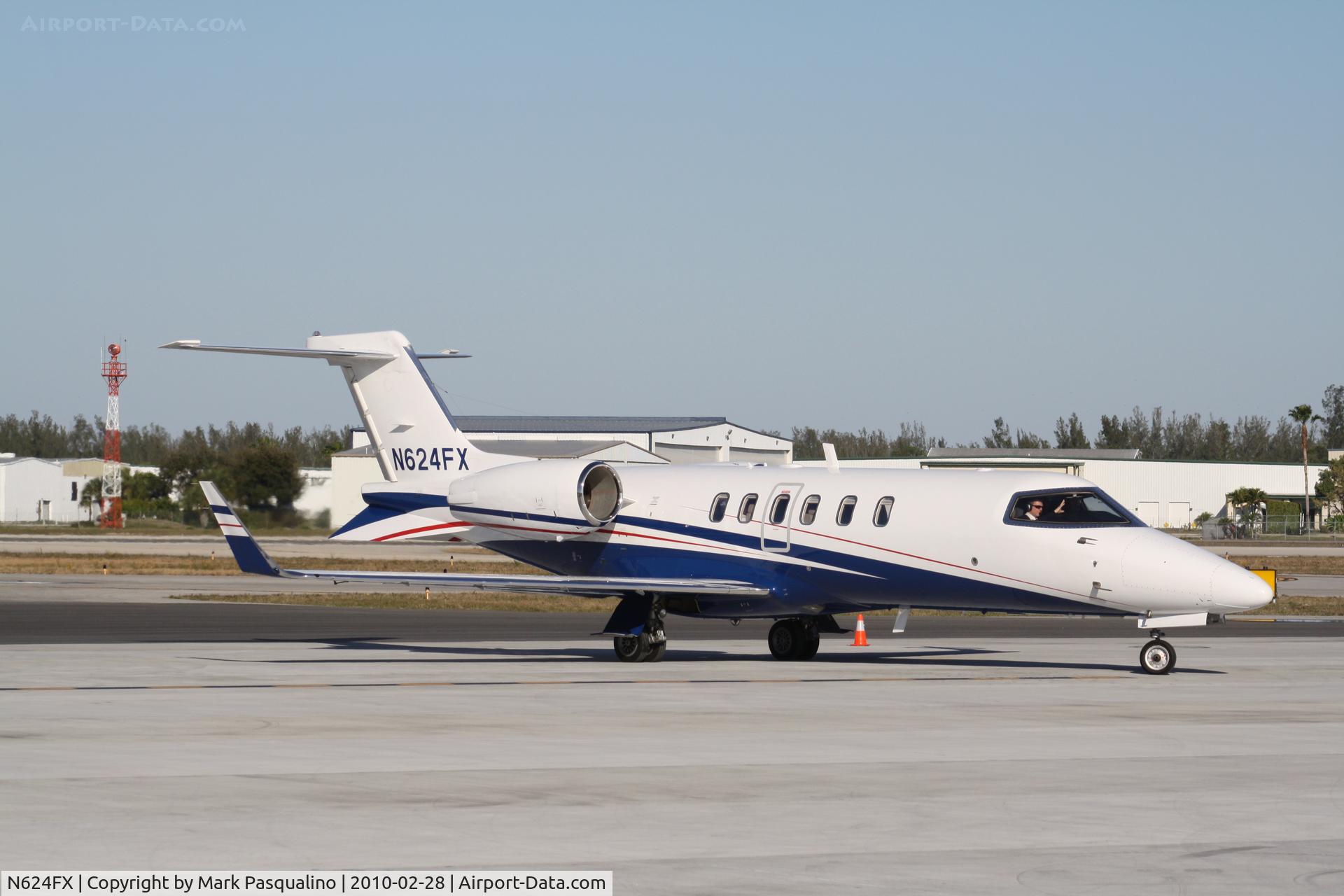 N624FX, 2008 Learjet Inc 45 C/N 2104, Learjet 45