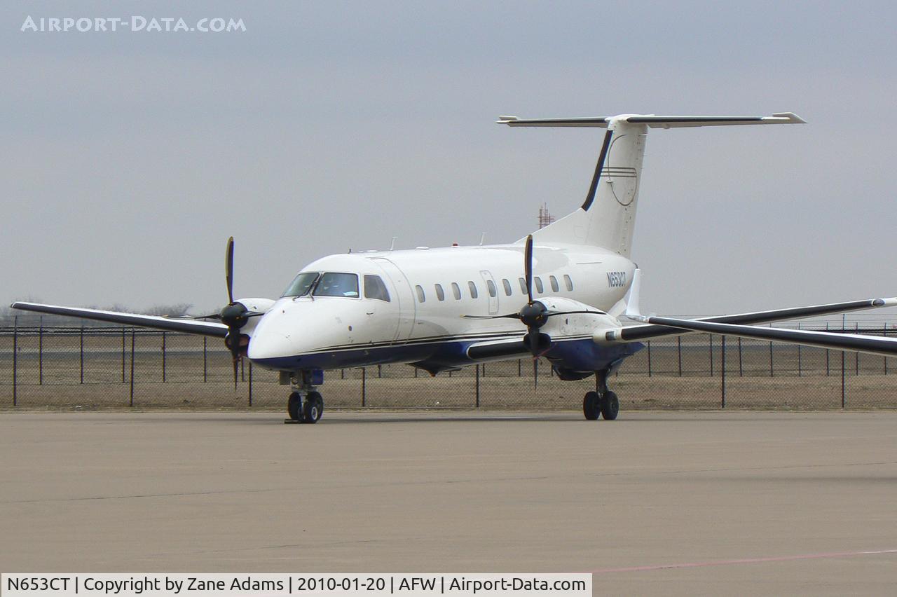 N653CT, 1991 Embraer EMB-120 Brasilia C/N 120.243, At Fort Worth Alliance Airport