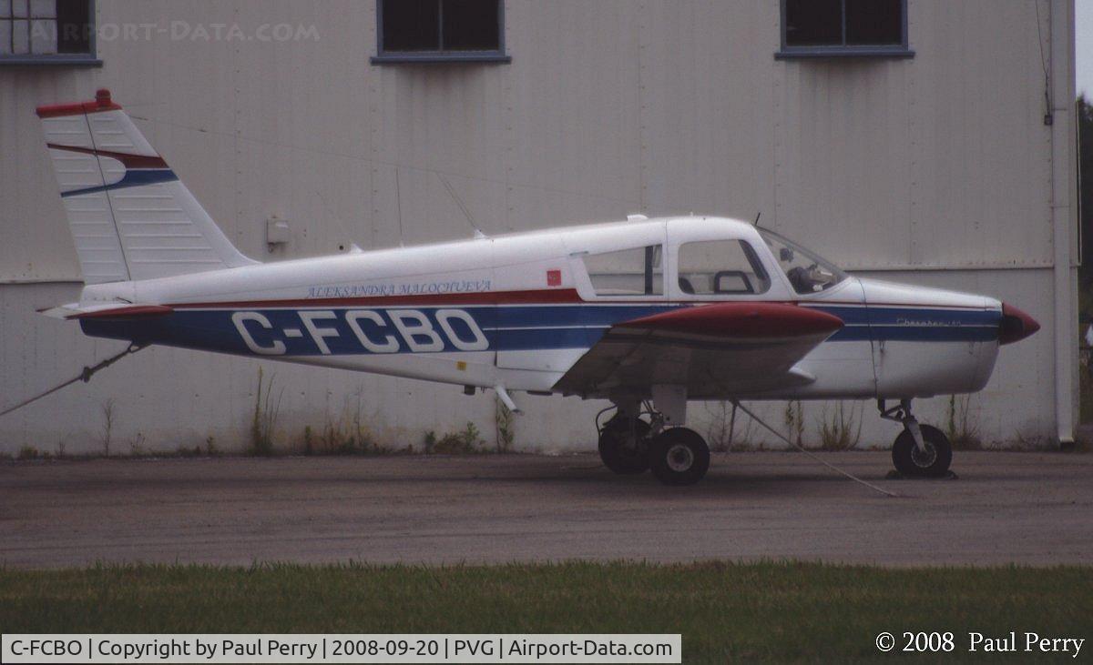 C-FCBO, 1964 Piper PA-28-180 C/N 28-1675, Visiting from afar