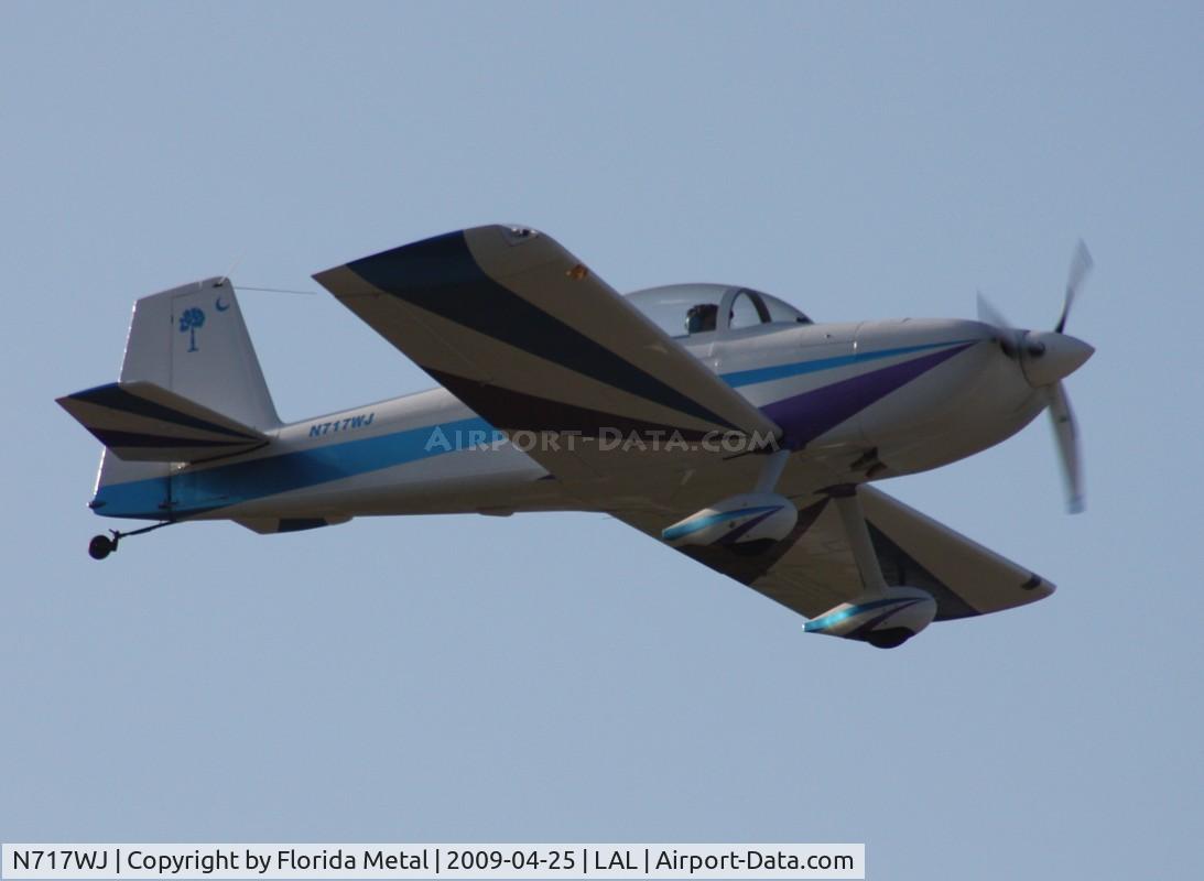 N717WJ, 2007 Vans RV-8 C/N 80989, Vans RV-8