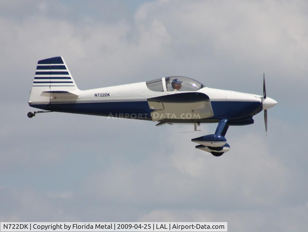 N722DK, 2002 Vans RV-6 C/N 24298, Vans RV-6