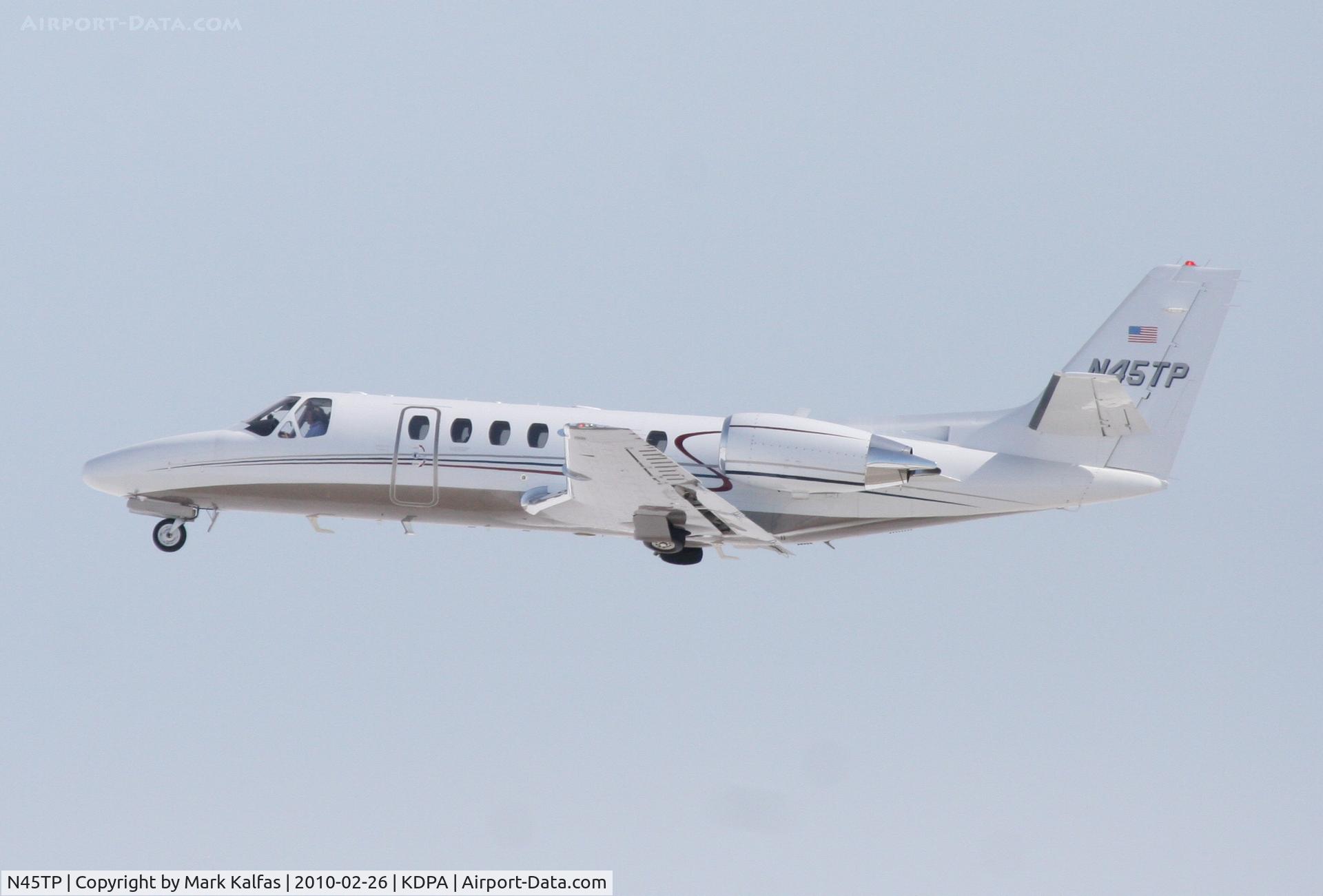 N45TP, 2004 Cessna 560 Citation Encore C/N 560-0668, RENAIR LEASING ASSOCIATES LLC, N45TP departing 2L KDPA for KJAX.