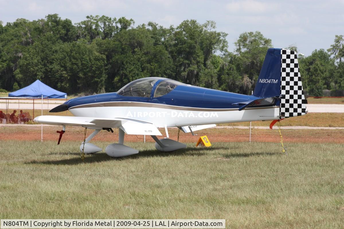 N804TM, 2004 Vans RV-7A C/N 70292, Vans RV-7
