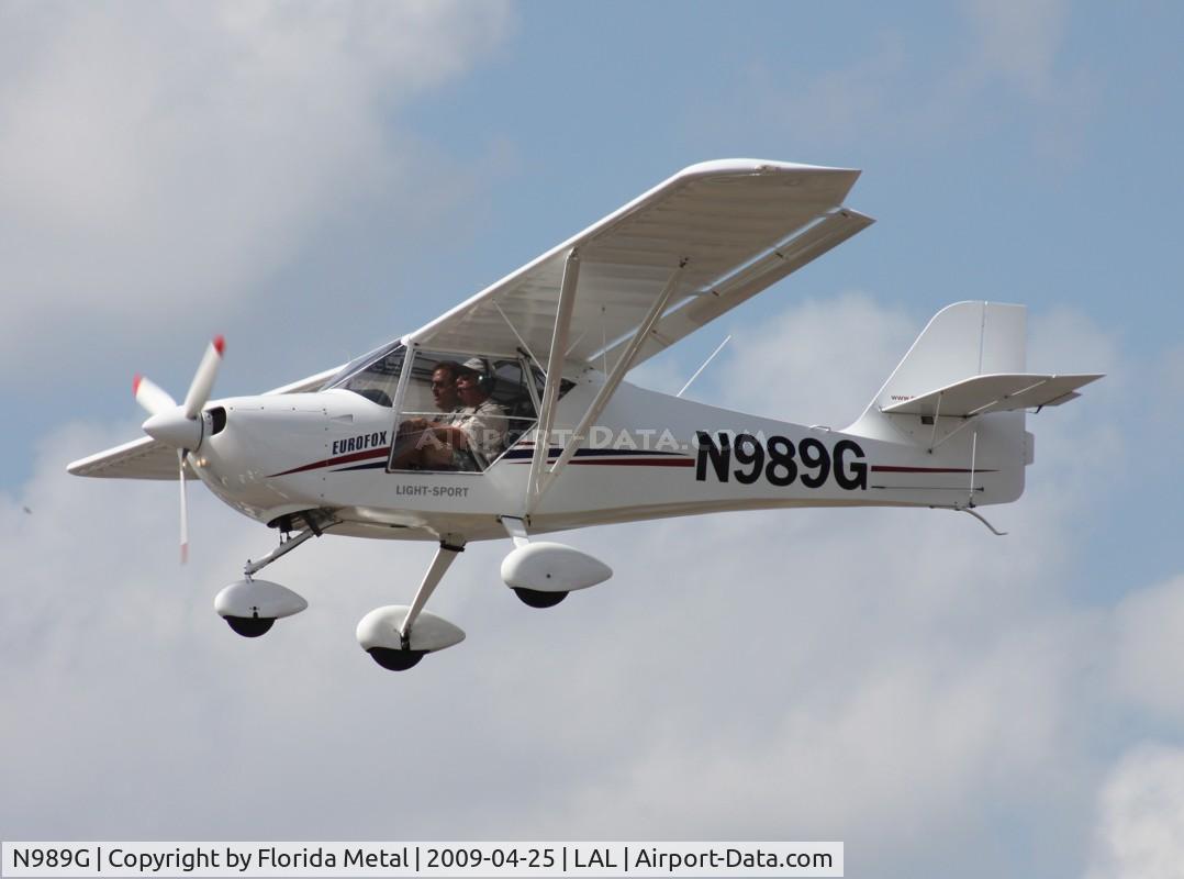 N989G, 2007 Aeropro Eurofox LSA C/N 224 07, Eurofox LSA
