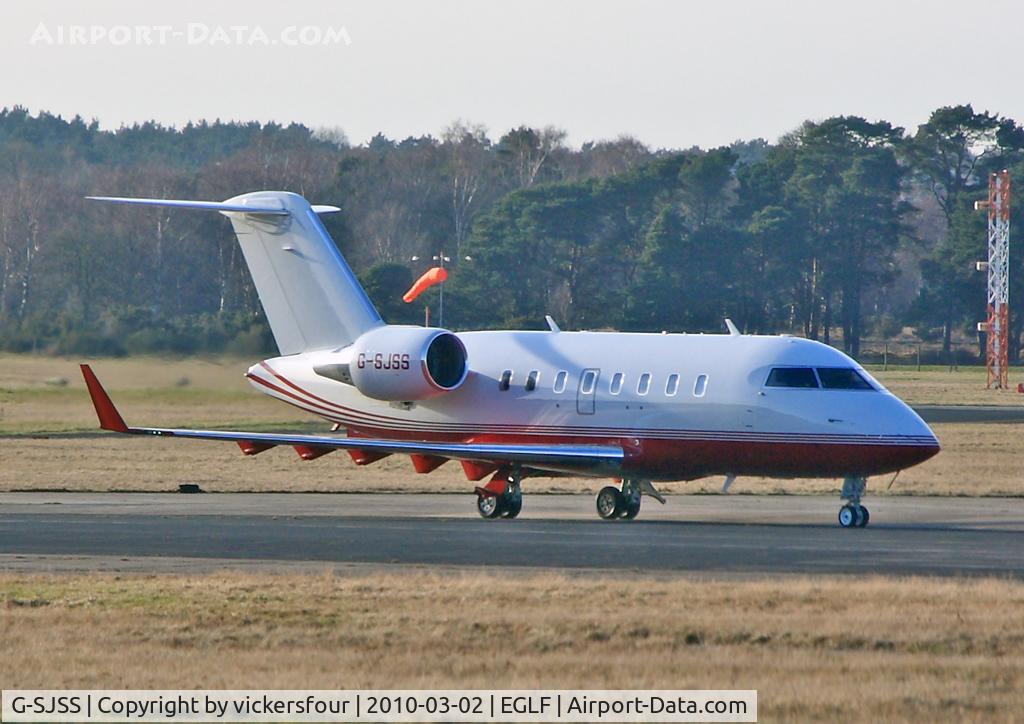 G-SJSS, 2008 Bombardier Challenger 605 (CL-600-2B16) C/N 5760, TAG Aviation
