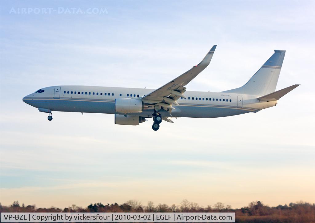 VP-BZL, 2001 Boeing 737-8DV C/N 32915, Lowa Ltd
