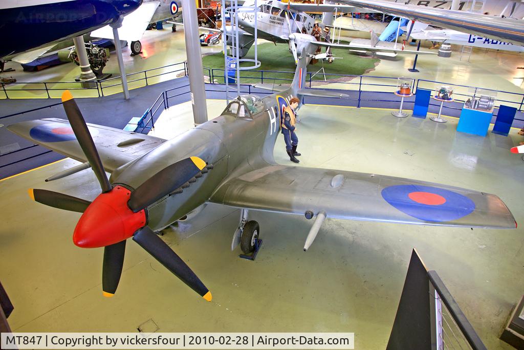 MT847, Supermarine 379 Spitfire FR.XIVe C/N 6S/643779, Museum of Science and Industry - Manchester.