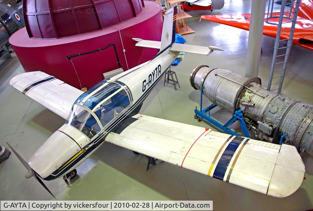 G-AYTA, 1971 Socata MS-880B Rallye Club C/N 1789, Museum of Science and Industry - Manchester.