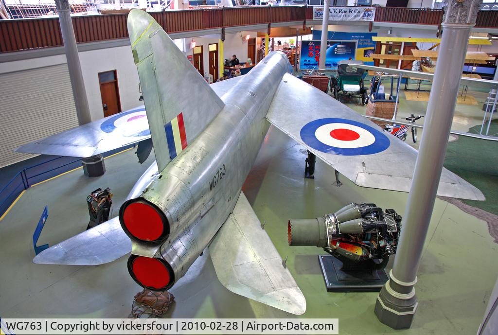WG763, 1955 English Electric P.1A C/N 95003, Museum of Science and Industry - Manchester.