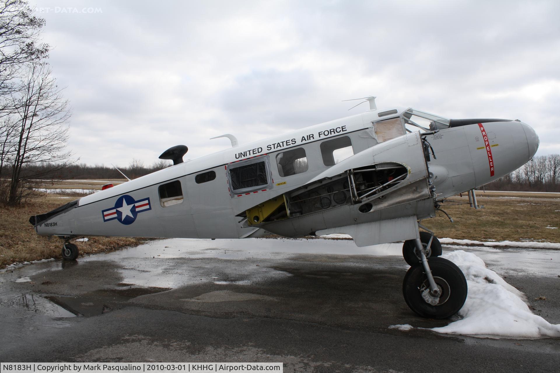 N8183H, 1951 Beech C-45H Expeditor C/N AF-396, Beech C-45H