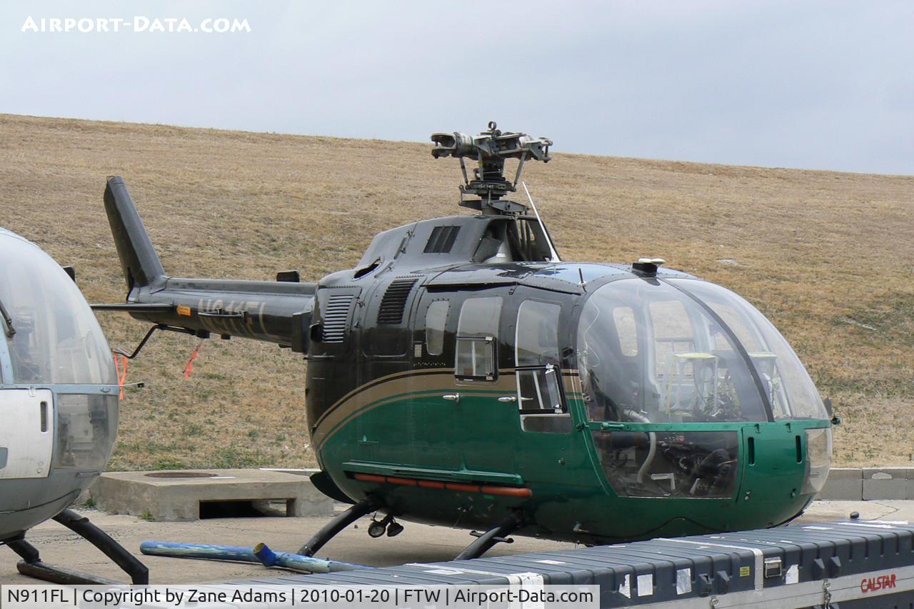 N911FL, 1988 MBB Bo-105CB C/N S-717, At Fort Worth Meacham Field