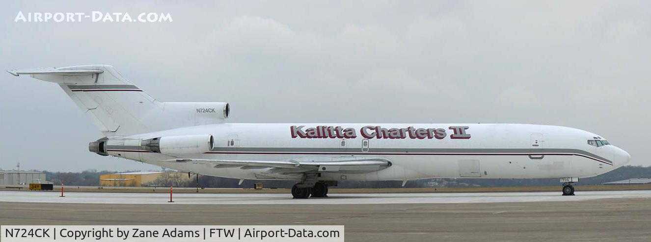 N724CK, 1971 Boeing 727-225F C/N 20383, At Fort Worth Meacham Field