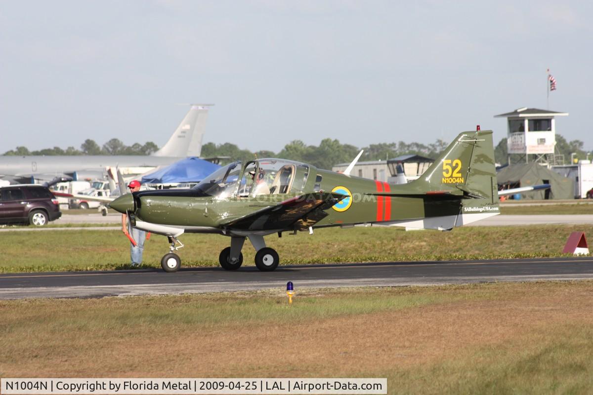 N1004N, 1972 Scottish Aviation Sk.61E Bulldog C/N BH100/167, Scottish Aviation Series 100