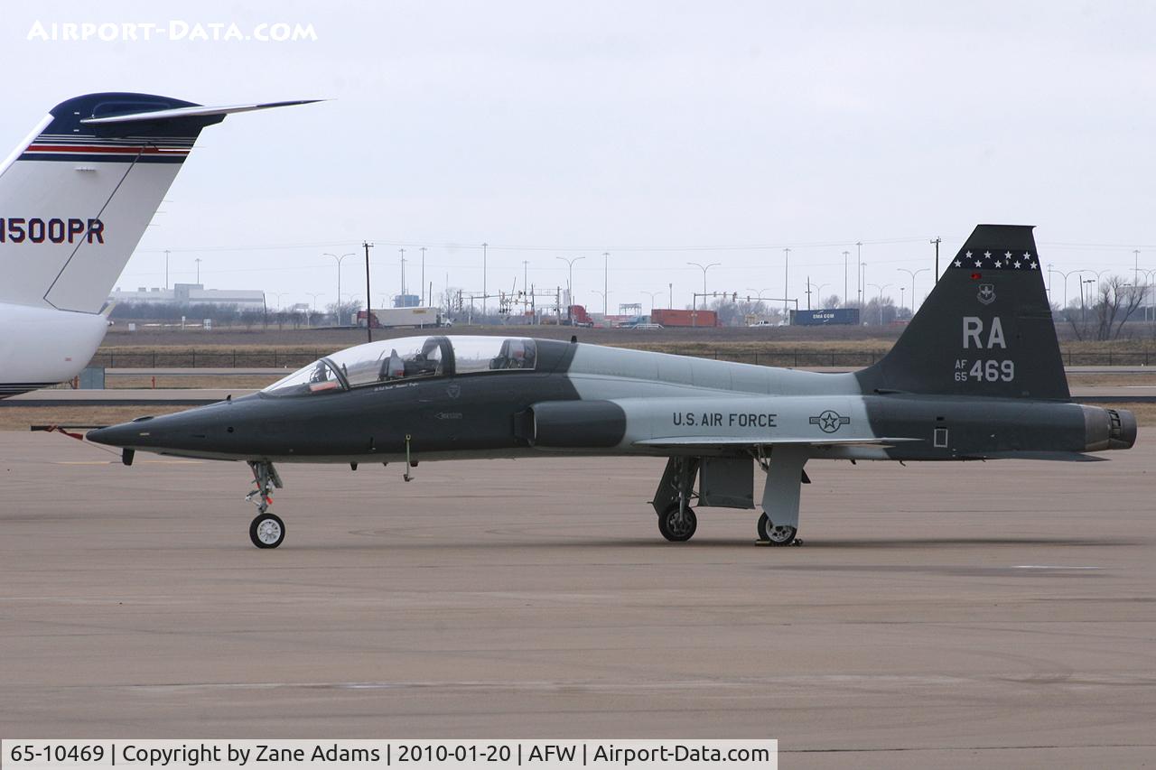65-10469, 1965 Northrop T-38A-60-NO Talon C/N N.5888, At Fort Worth Alliance Airport