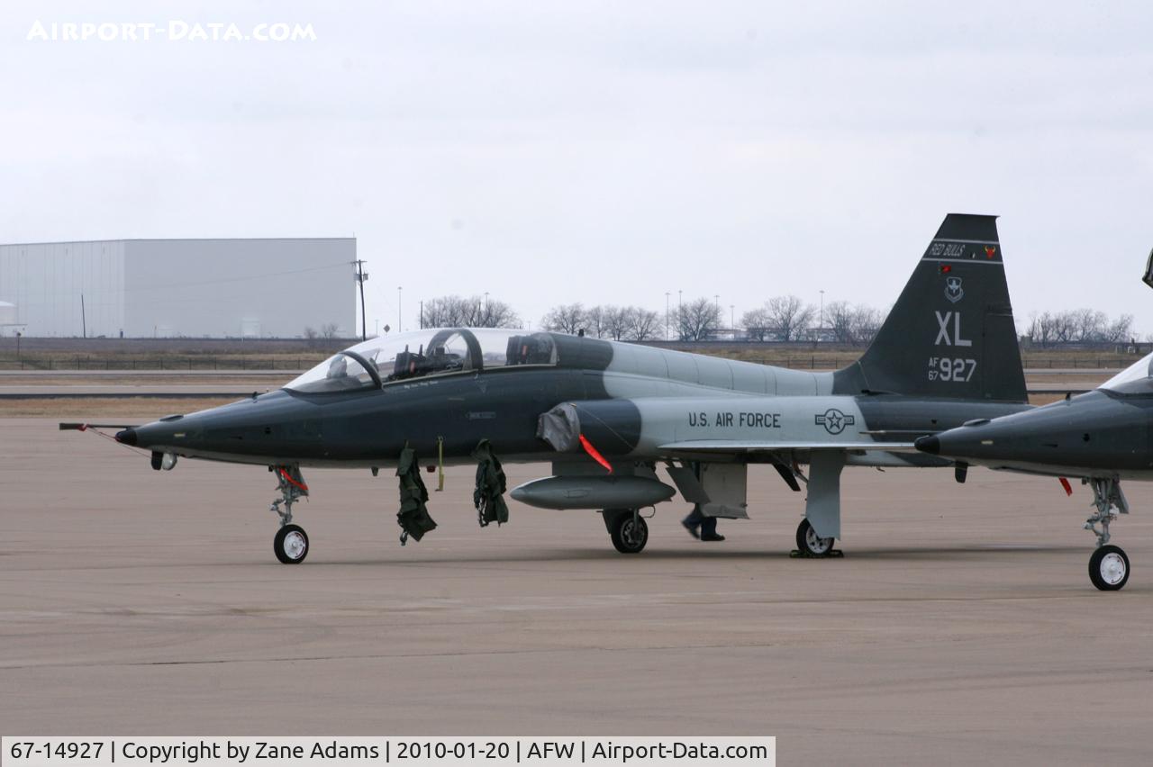 67-14927, 1967 Northrop T-38A-70-NO Talon C/N T.6068, At Fort Worth Alliance Airport