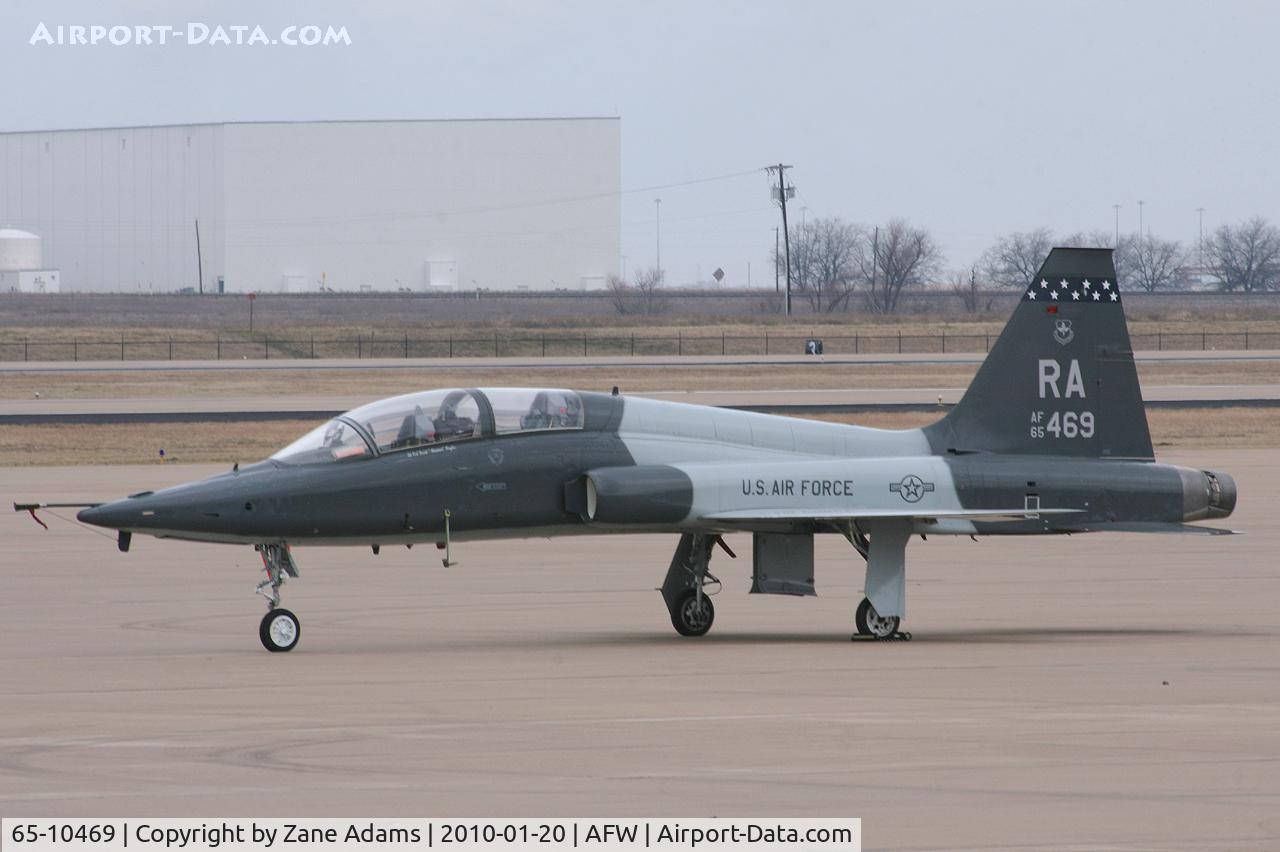 65-10469, 1965 Northrop T-38A-60-NO Talon C/N N.5888, At Fort Worth Alliance Airport
