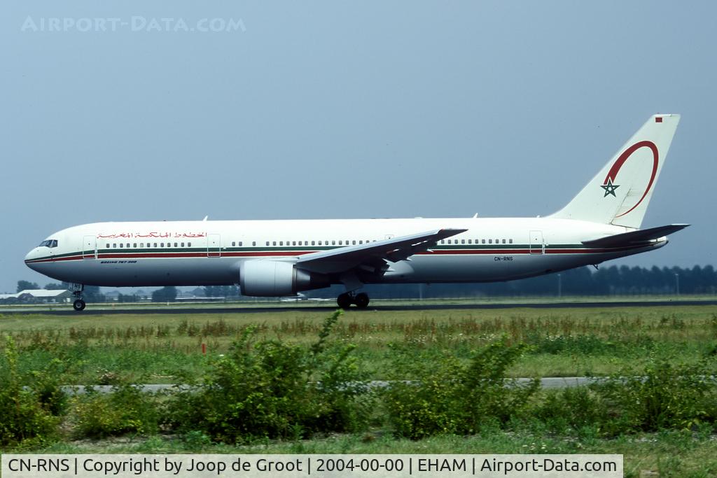 CN-RNS, 2002 Boeing 767-36N/ER C/N 30115, rolling to the runway