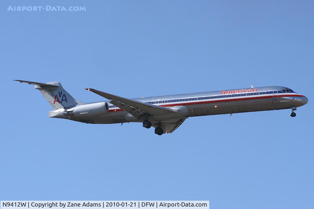 N9412W, 1995 McDonnell Douglas MD-83 (DC-9-83) C/N 53187, American Airlines at DFW