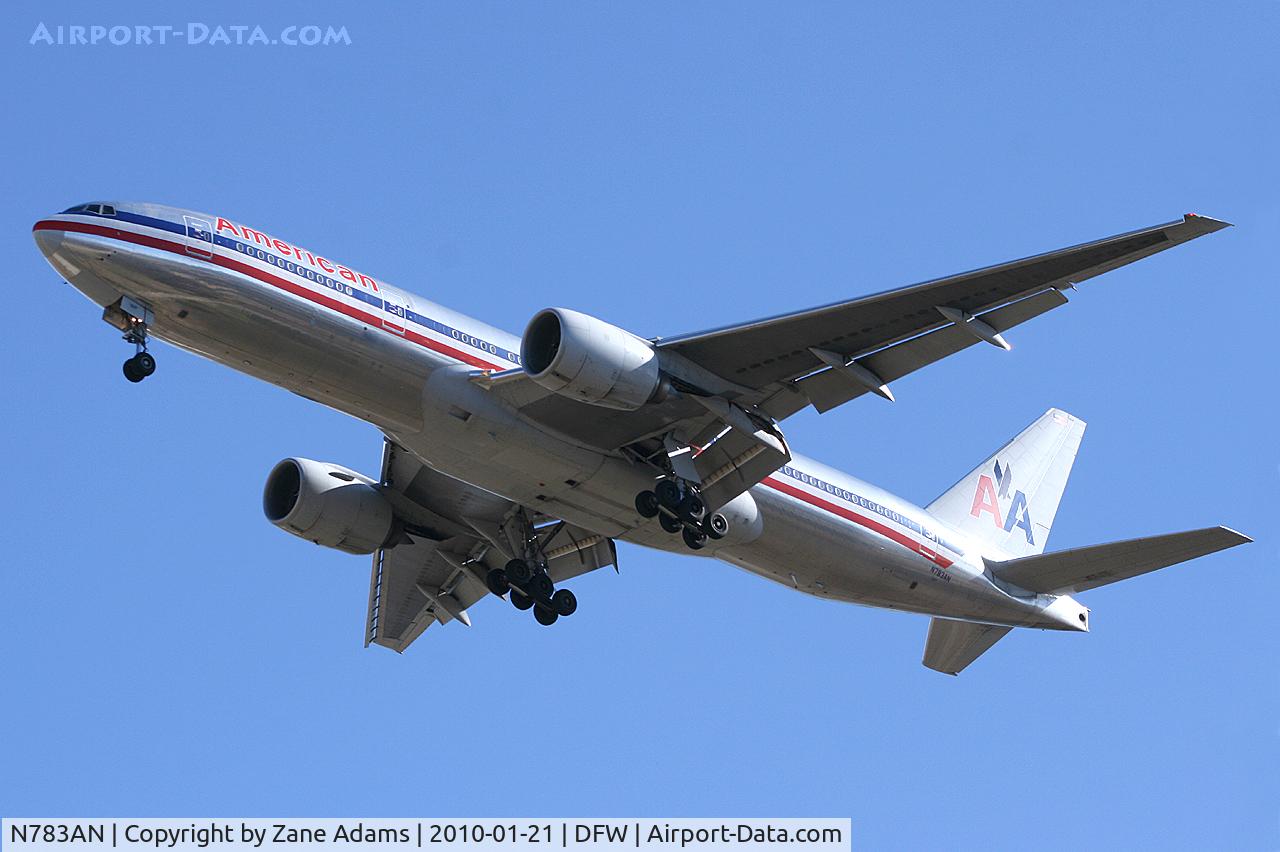 N783AN, 2000 Boeing 777-223 C/N 30004, American Airlines at DFW