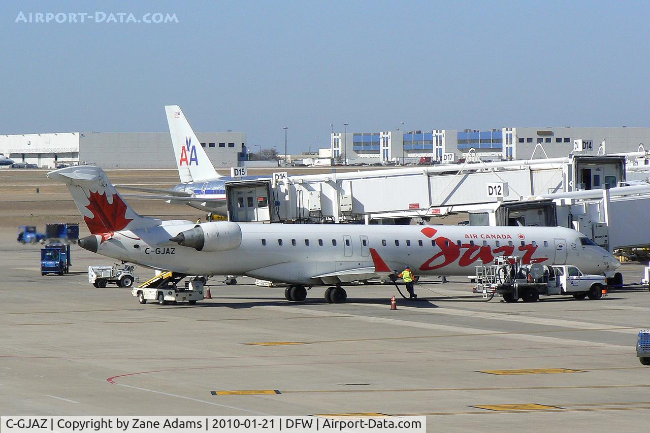 C-GJAZ, 2005 Canadair CRJ-705ER (CL-600-2D15) Regional Jet C/N 15036, Air Canada Jazz at DFW