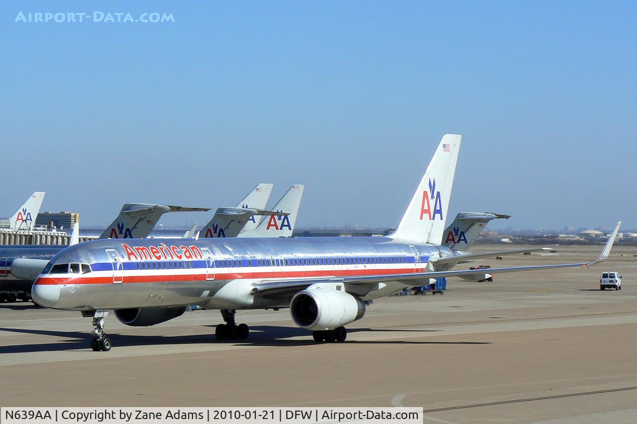 N639AA, 1991 Boeing 757-223 C/N 24597, American Airlines at DFW