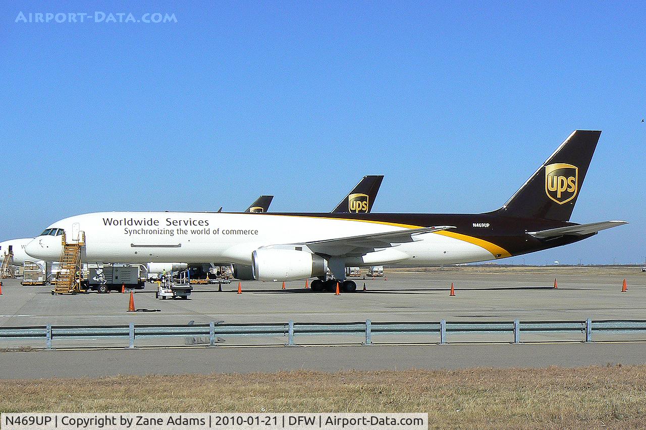 N469UP, 1997 Boeing 757-24APF C/N 25485, UPS at DFW