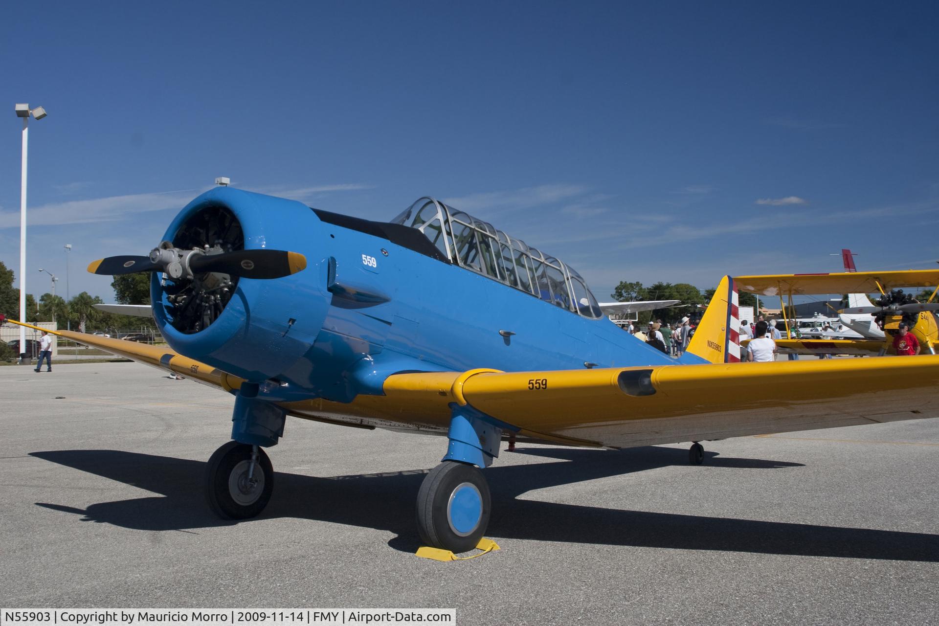N55903, 1939 North American NA-64 C/N 64-3022, North American 64