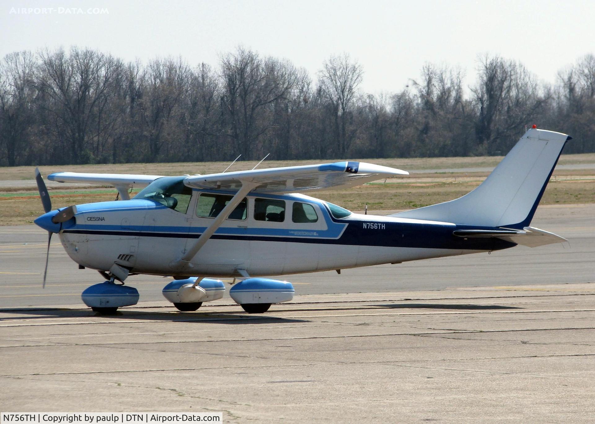 N756TH, 1978 Cessna TU206G Turbo Stationair C/N U20604340, At Downtown Shreveport.