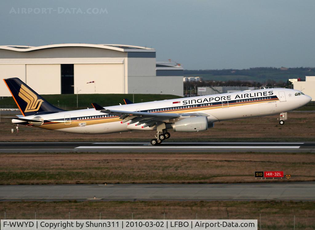 F-WWYD, 2010 Airbus A330-343E C/N 1099, C/n 1099 - To be 9V-STK