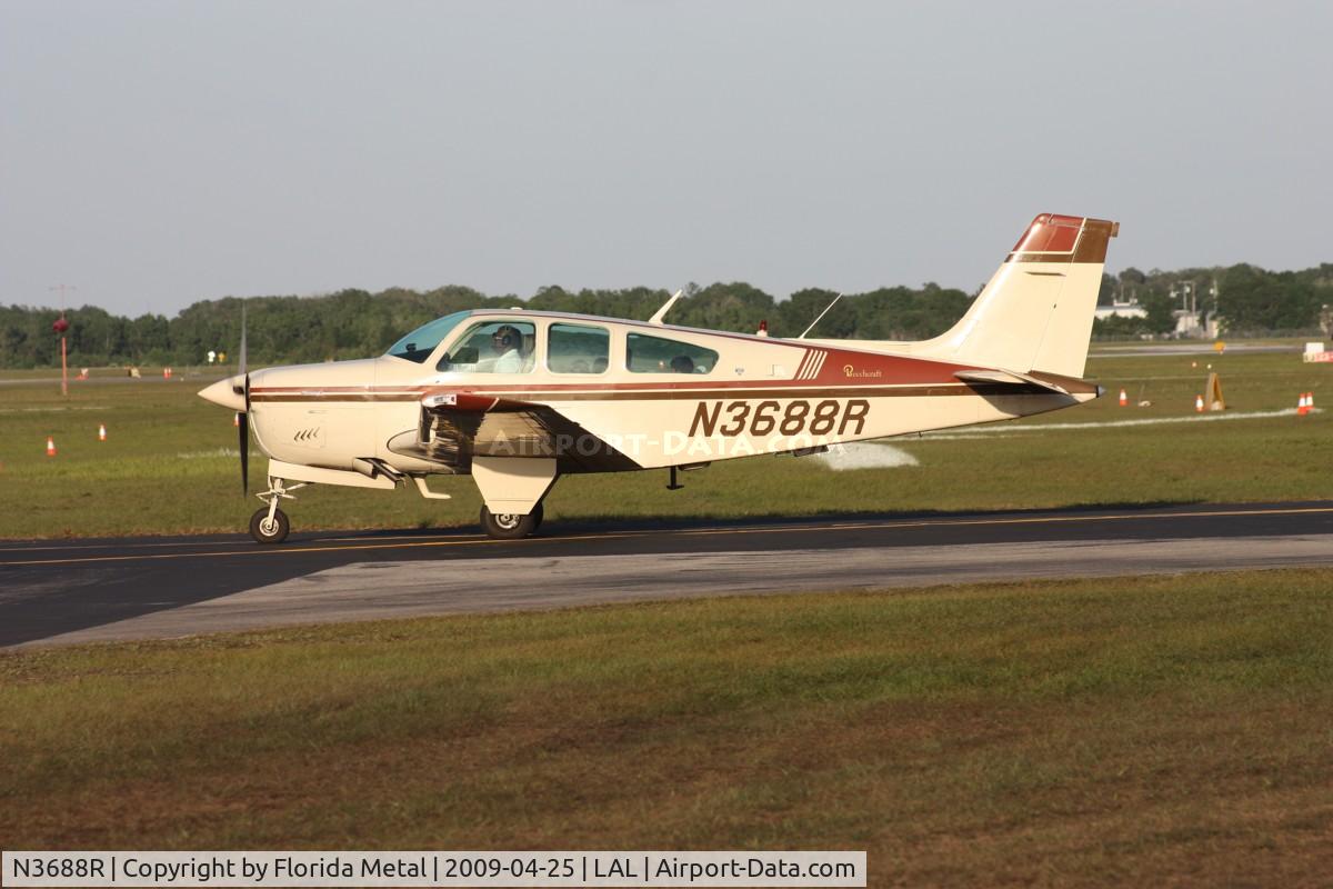 N3688R, 1980 Beech F33A Bonanza C/N CE-918, Beech F33
