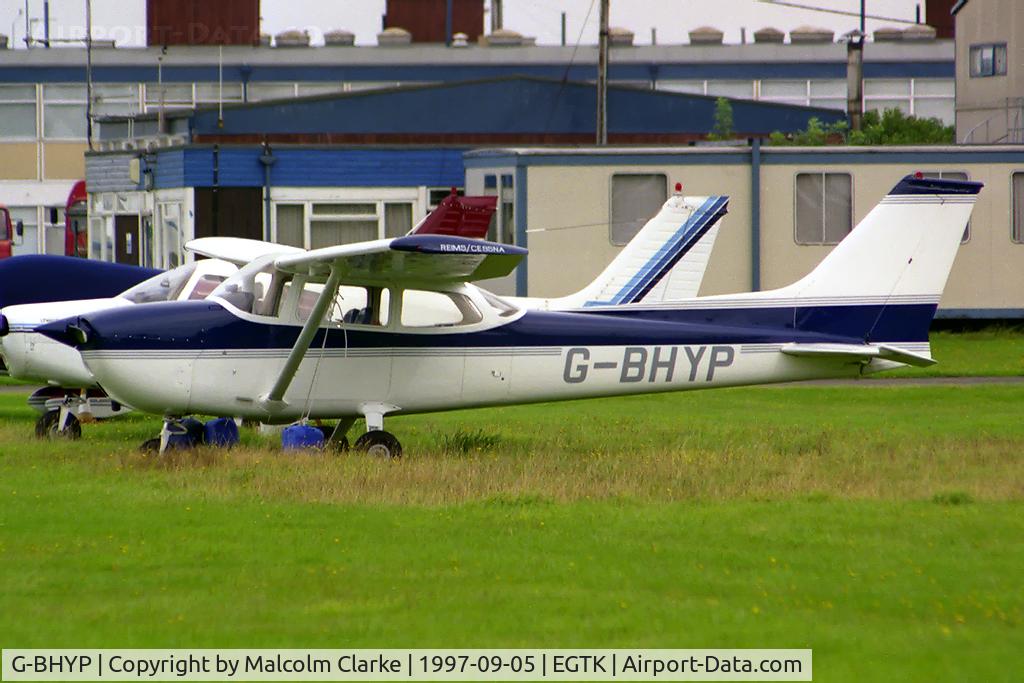G-BHYP, 1974 Reims F172M Skyhawk Skyhawk C/N 1108, Reims F172M Skyhawk at Oxford Kidlington Airport in 1997.