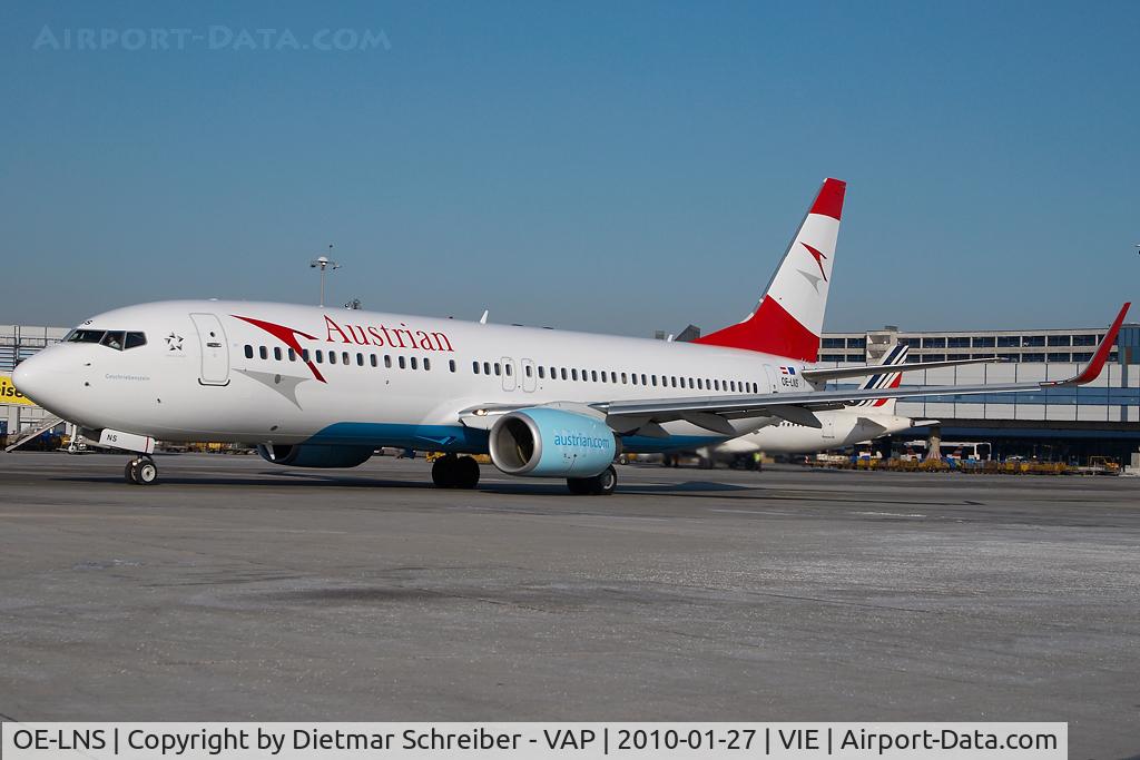 OE-LNS, 2005 Boeing 737-8Z9 C/N 34262, Austrian Airlines Boeing 737-800