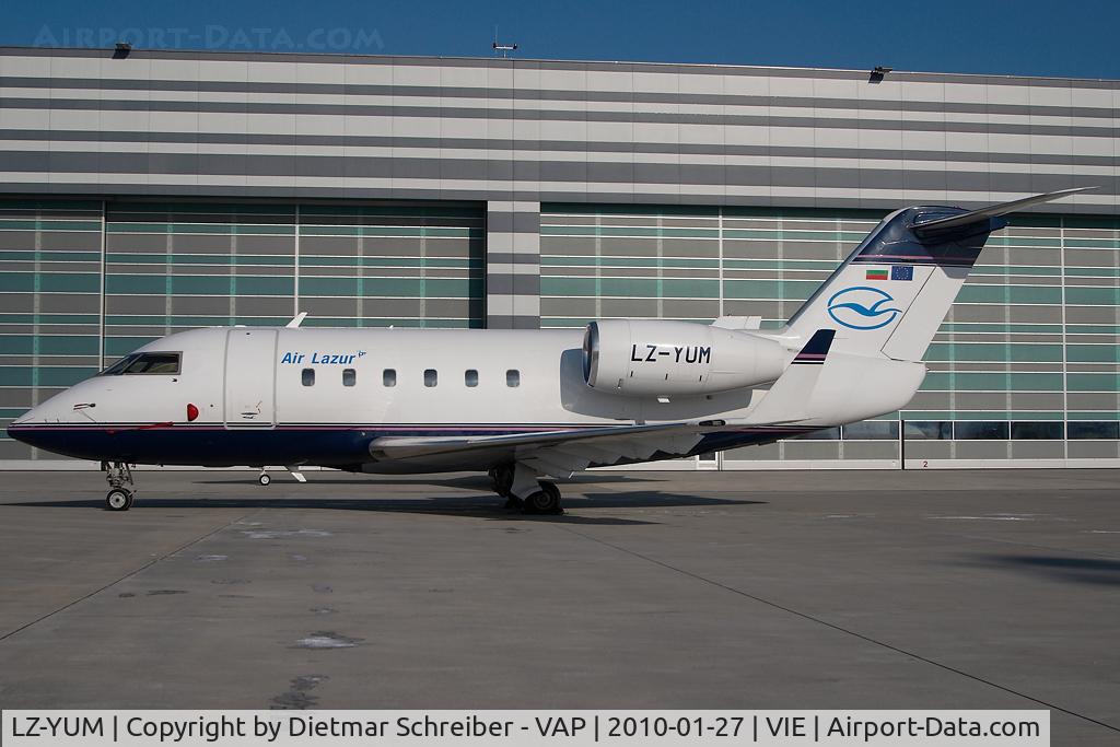 LZ-YUM, 1983 Canadair Challenger 600S (CL-600-1A11) C/N 1085, Air Lazur CL600