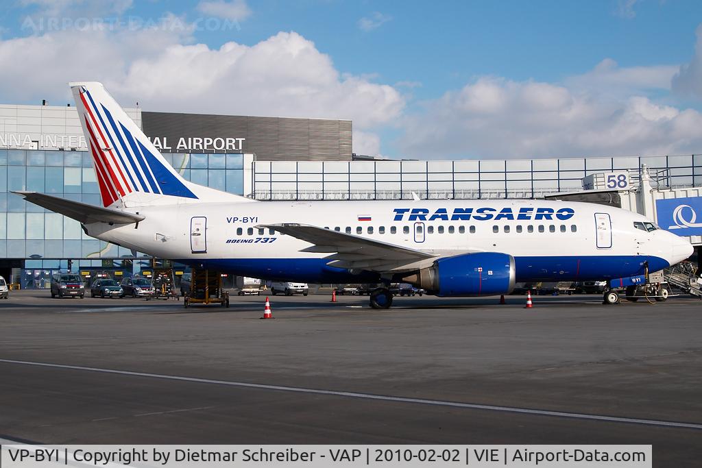 VP-BYI, 1998 Boeing 737-524 C/N 28921, Transaero Boeing 737-500