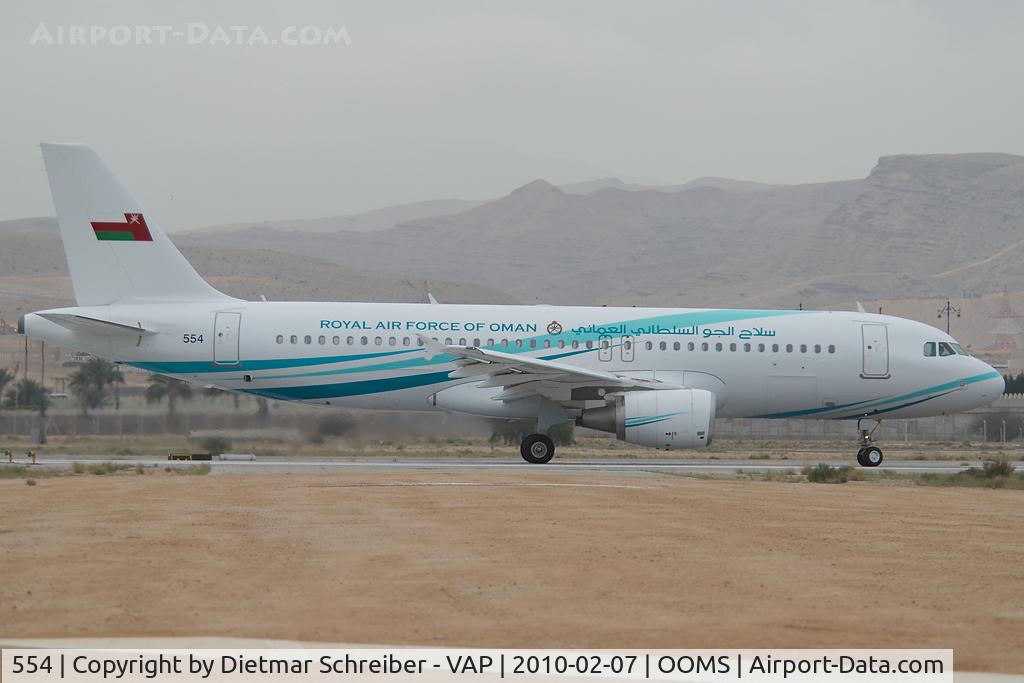 554, 2008 Airbus ACJ320 (A320-214/CJ) C/N 3723, Oman Air Force Airbus 320
