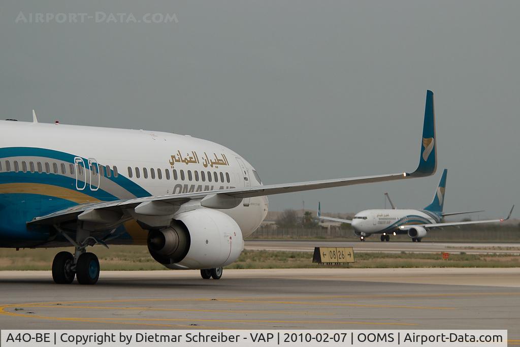 A4O-BE, 2009 Boeing 737-8Q8 C/N 37161, Oman Air Boeing 737-800