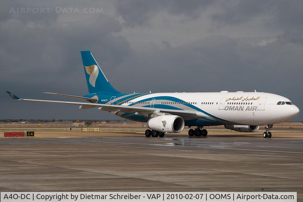 A4O-DC, 2009 Airbus A330-243 C/N 1049, Oman Air Airbus 330-200