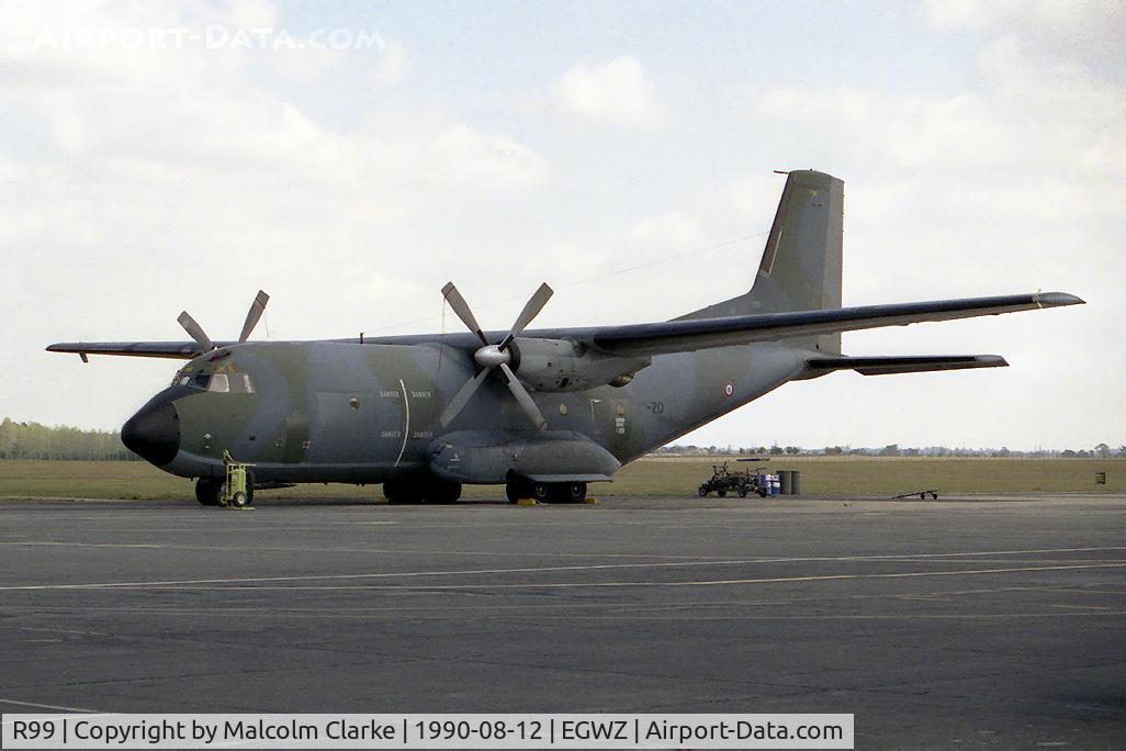 R99, Transall C-160R C/N 99, Transall C-160R at RAF Alconbury in 1990.