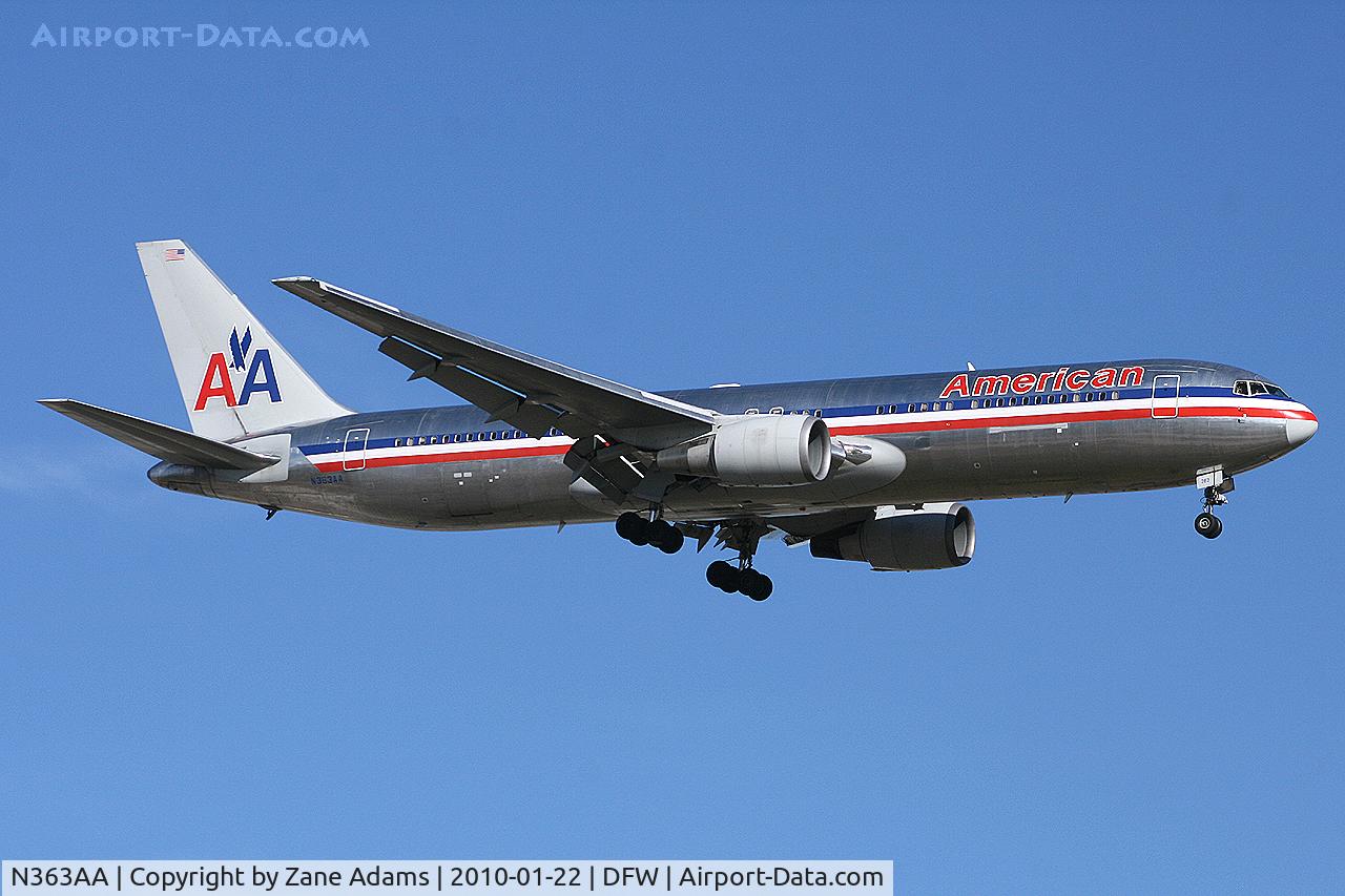 N363AA, 1988 Boeing 767-323 C/N 24044, American Airlines at DFW