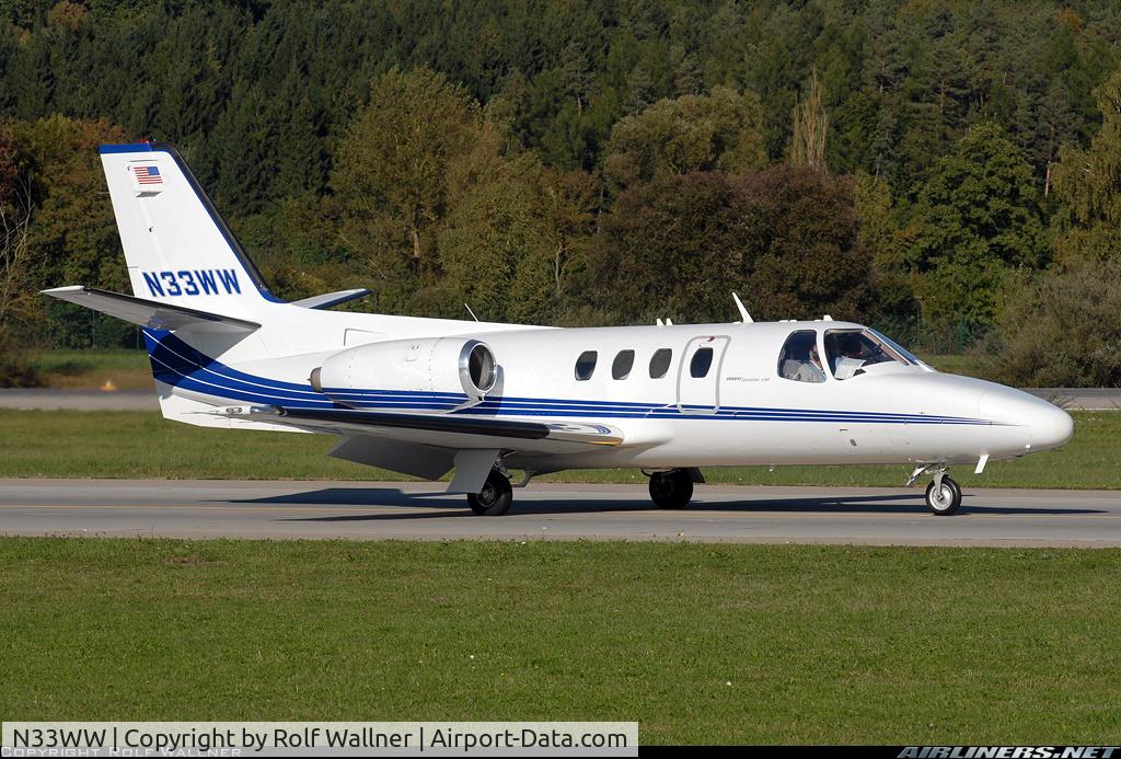 N33WW, 1978 Cessna 501 Citation I SP C/N 501-0065, LSZH