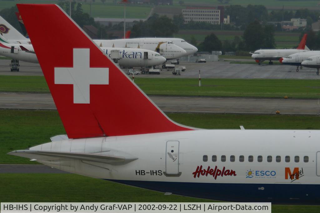 HB-IHS, 2000 Boeing 757-2G5 C/N 30394, Belair 757-200