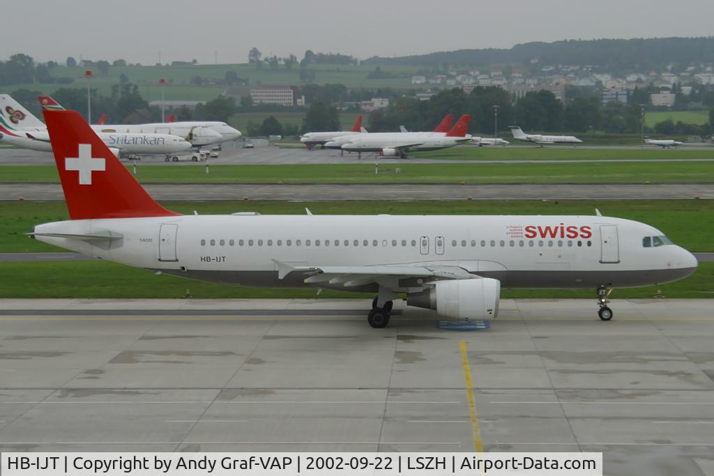 HB-IJT, 1999 Airbus A320-214 C/N 0870, SWISS A320
