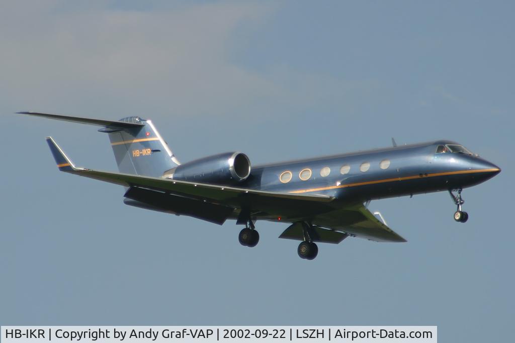 HB-IKR, 1991 Gulfstream Aerospace Gulfstream IV C/N 1159, Gulfstream 4