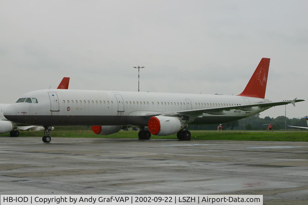 HB-IOD, 1995 Airbus A321-111 C/N 522, SWISS A321