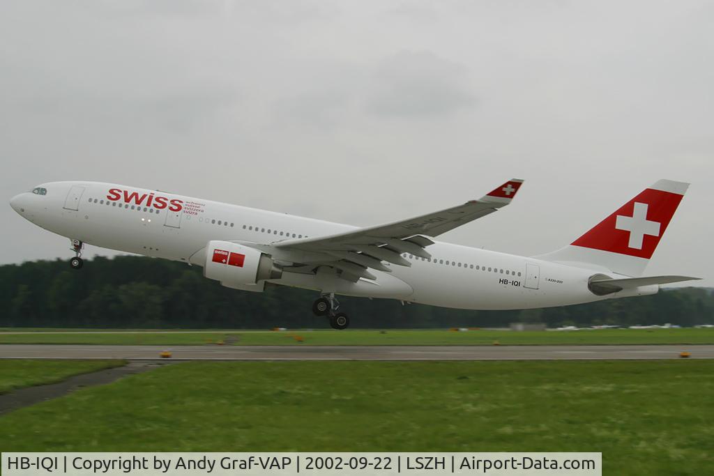 HB-IQI, 1999 Airbus A330-223 C/N 291, SWISS A330-200