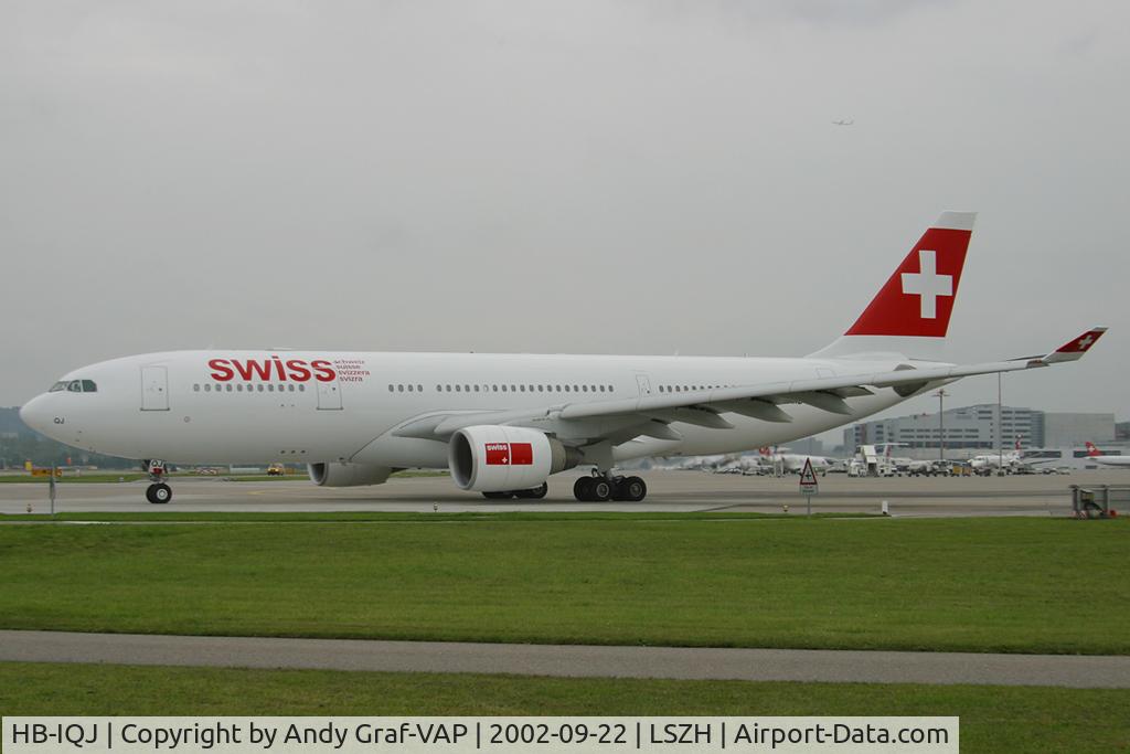 HB-IQJ, 1999 Airbus A330-223 C/N 294, SWISS A330-200