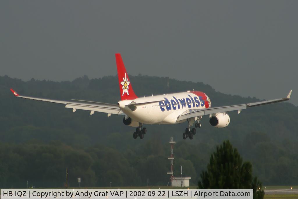 HB-IQZ, 2000 Airbus A330-243 C/N 369, Edelweiss A330-200