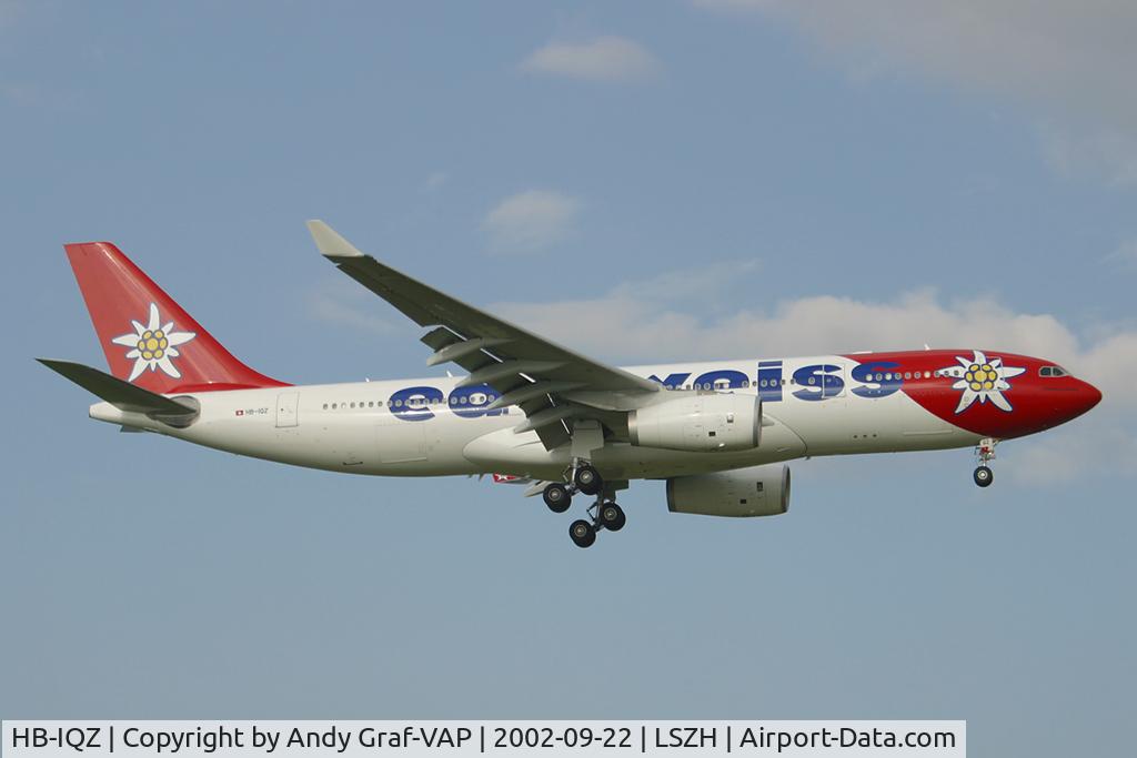 HB-IQZ, 2000 Airbus A330-243 C/N 369, Edelweiss A330-200